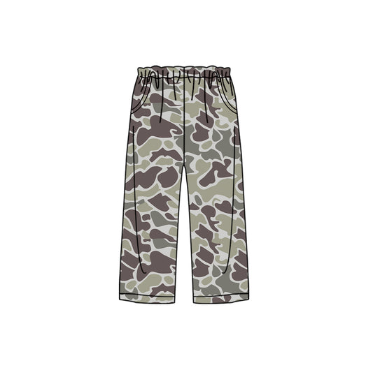 Camo adult women sleepwear bottom pants