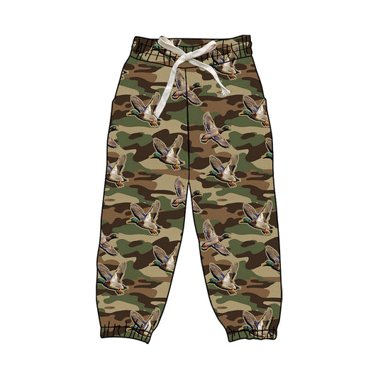 Duck camo hunting adult women elastic waist pants