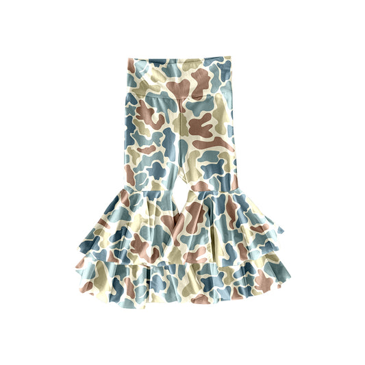 camo hunting kids girls yoga pants