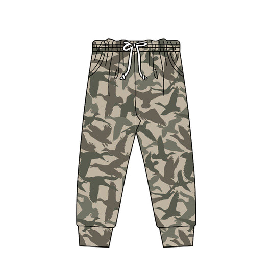 Duck camo pockets baby kids pants