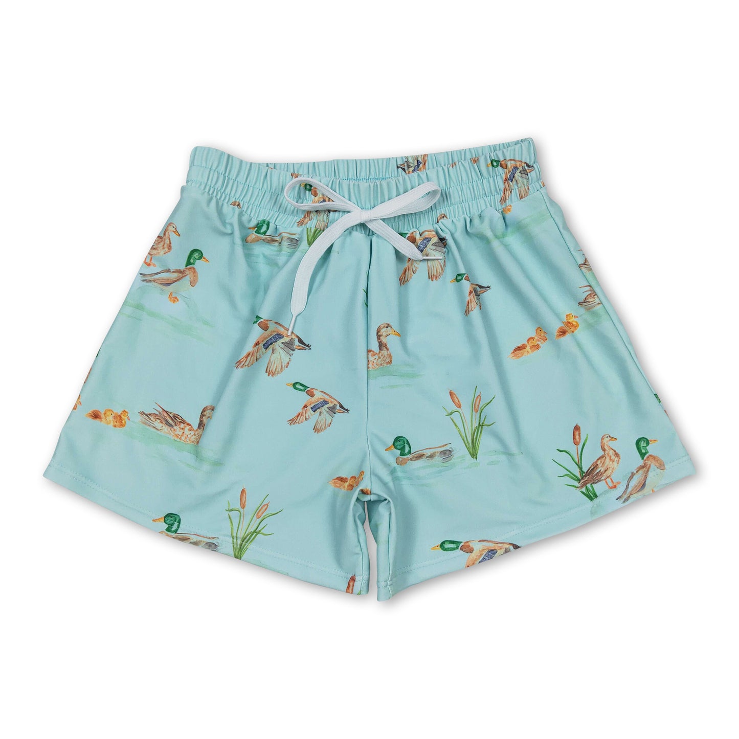 Duck kids boys summer swim trunks