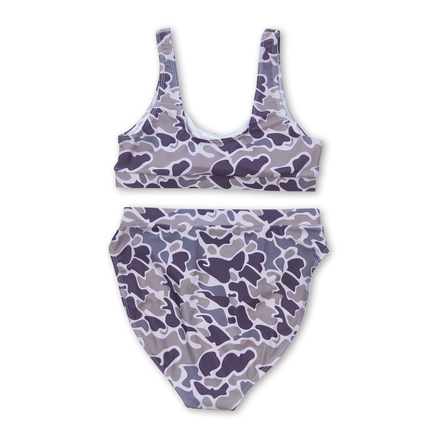 Camo print mommy and me women summer swimsuit