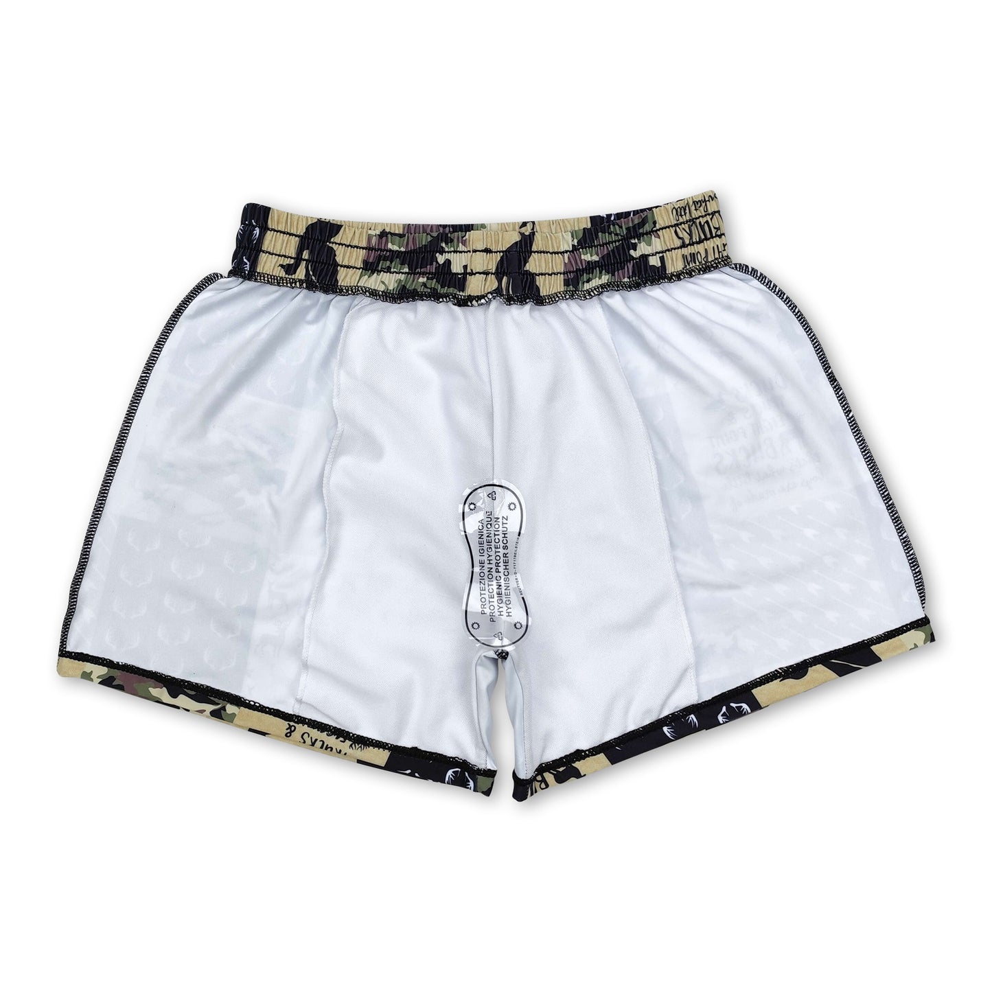 Deer duck camo kids boys summer swim trunks