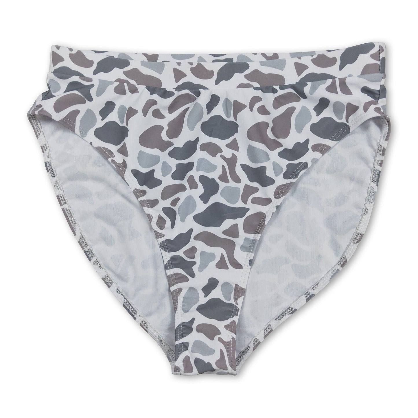 Grey camo adult women summer swim bottom ship from US