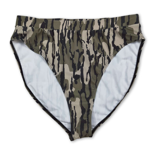 Bottomland camo adult women summer swim bottom