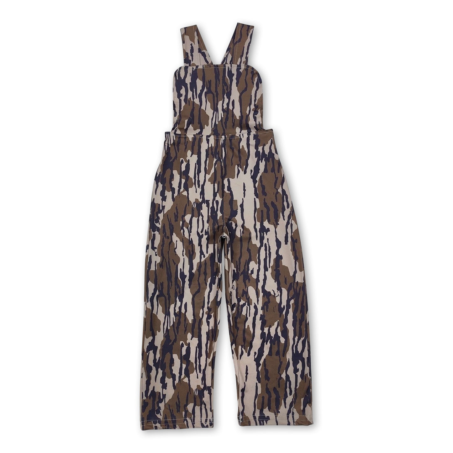 Straps bottomland camo baby boys hunting overalls