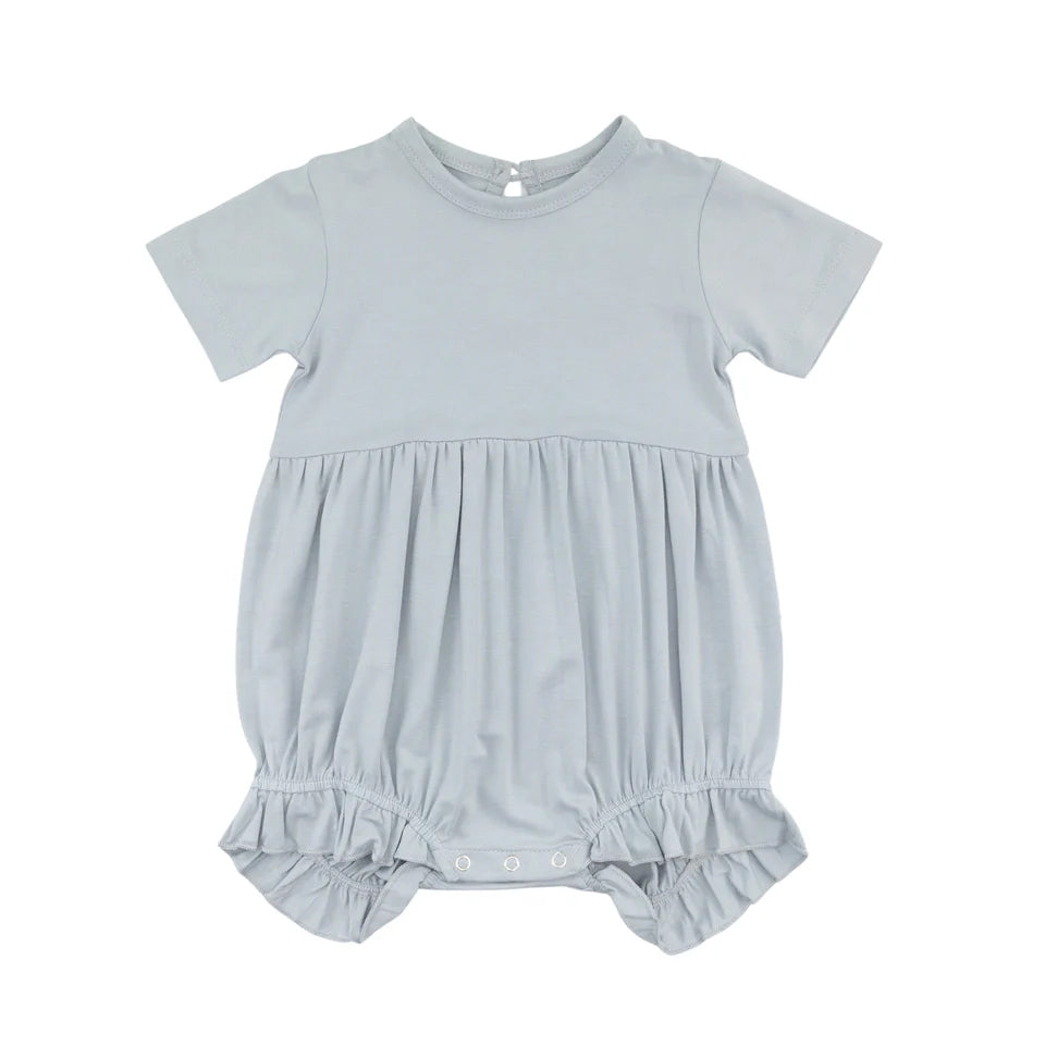 Short sleeves cotton baby girls summer romper