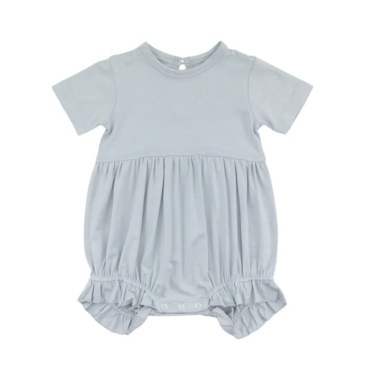 Short sleeves cotton baby girls summer romper