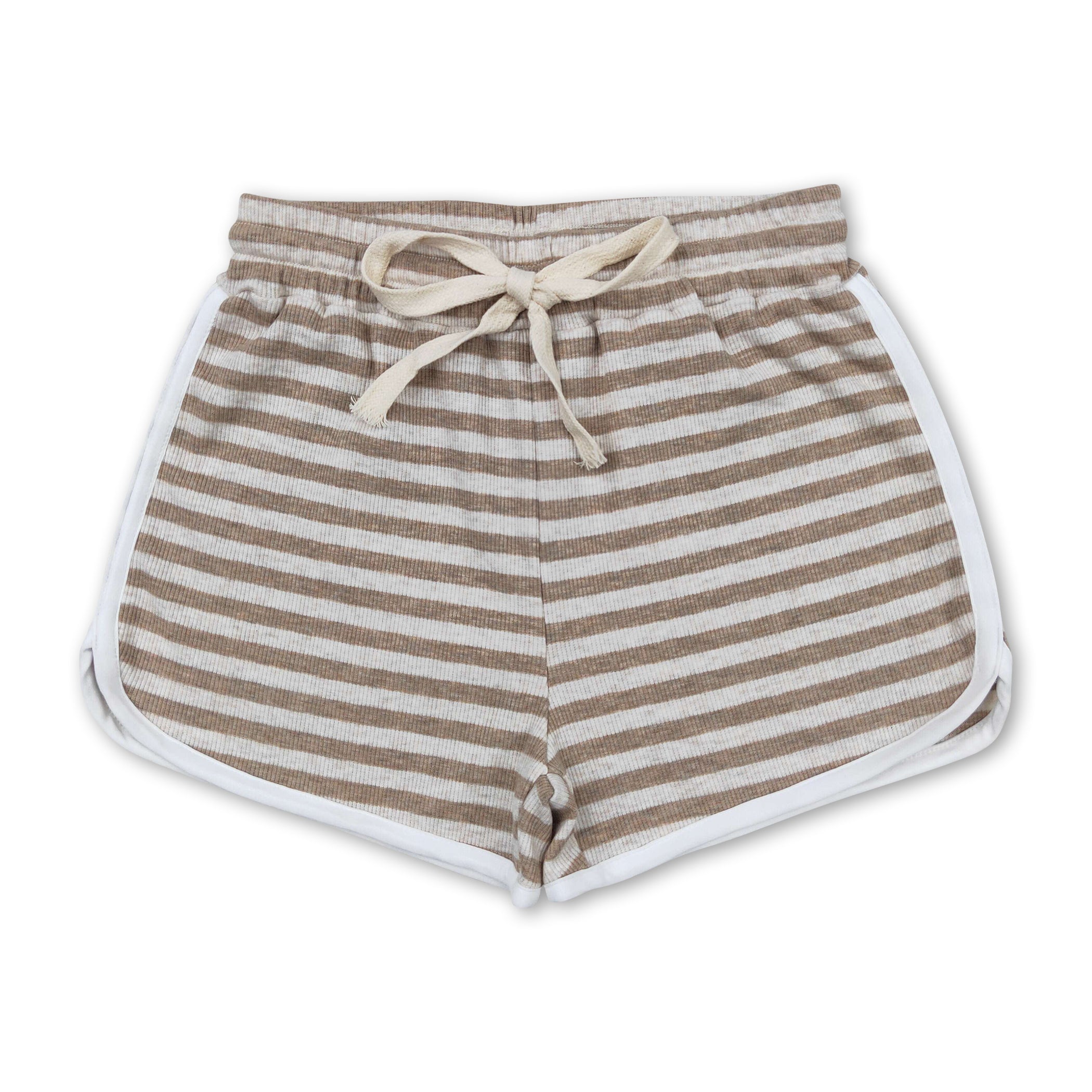 Khaki short girls winter dress