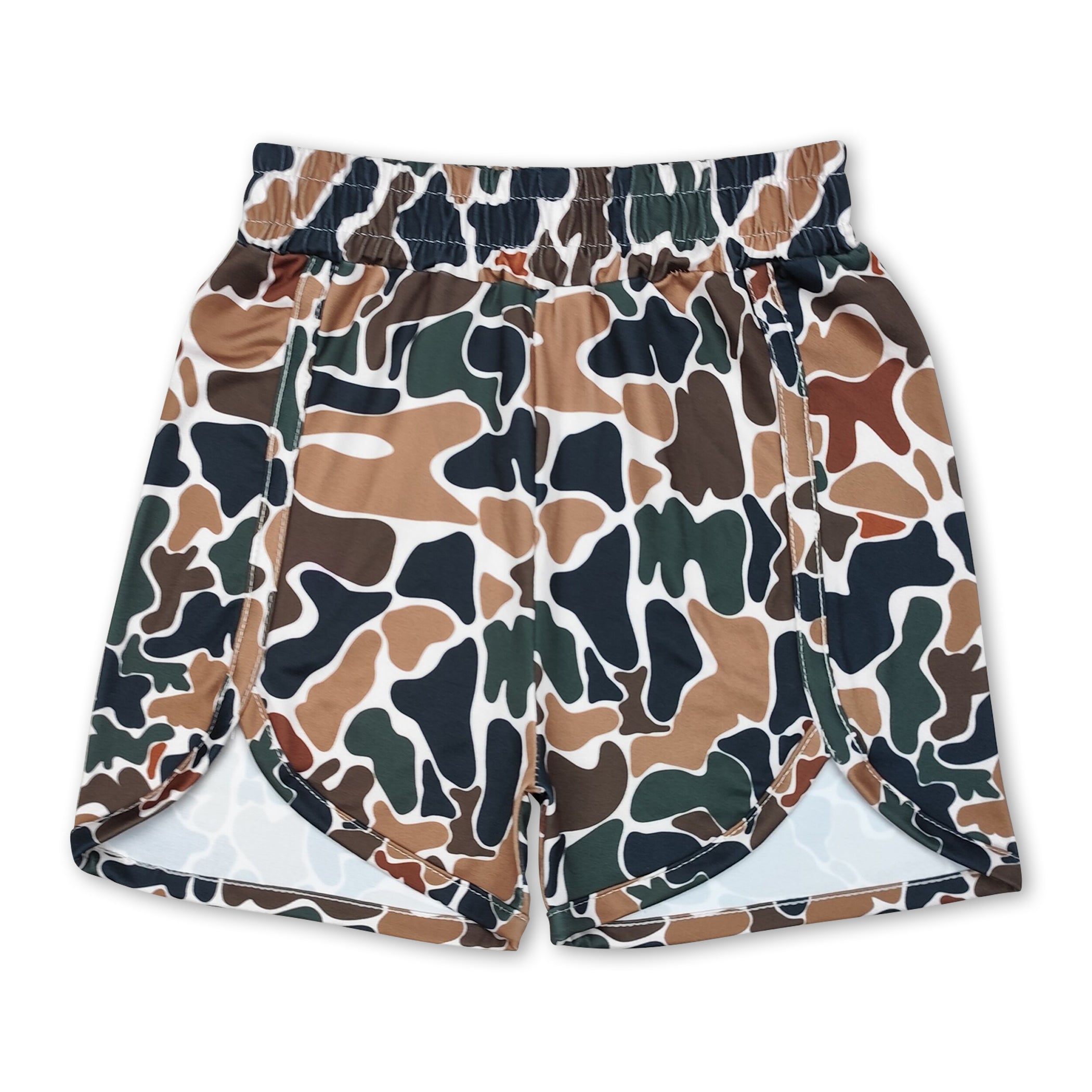 Camouflage shorts for girls hotsell