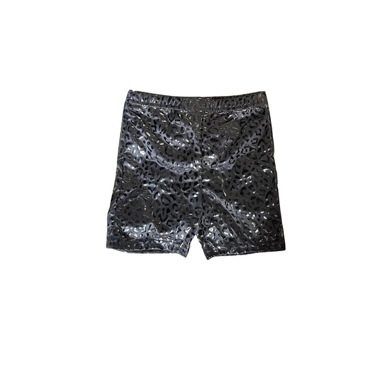 Grey leopard adult women summer shorts