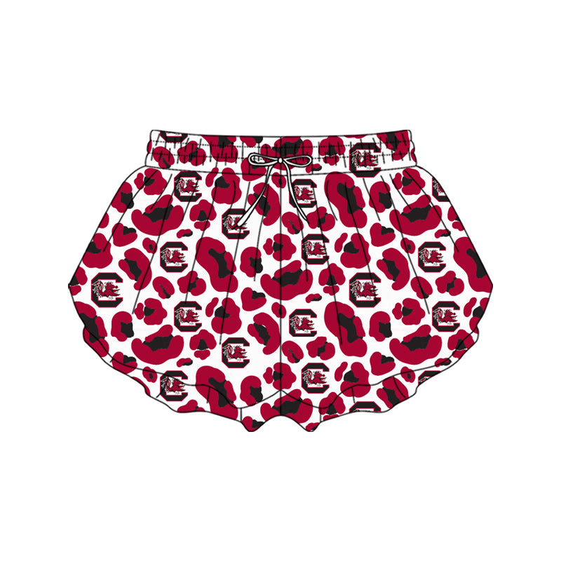 Leopard C adult women team active summer shorts
