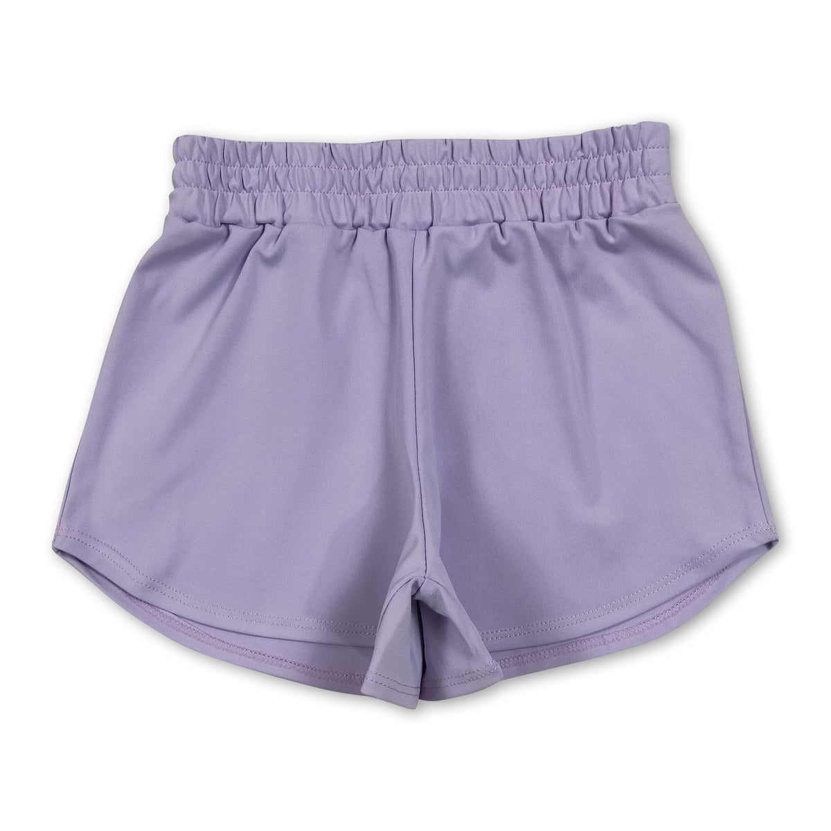 Lavender kids girls summer yoga active shorts