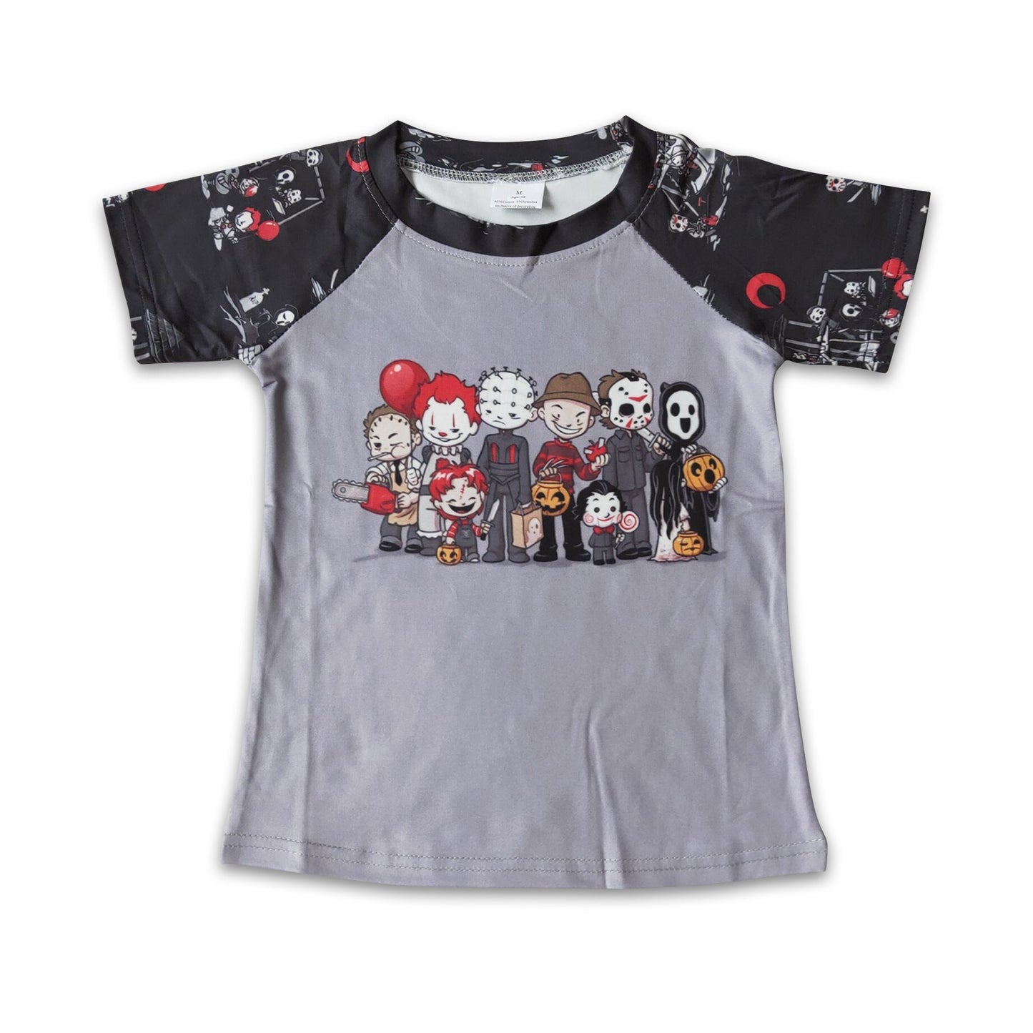 Boy Short Sleeve Halloween Shirt