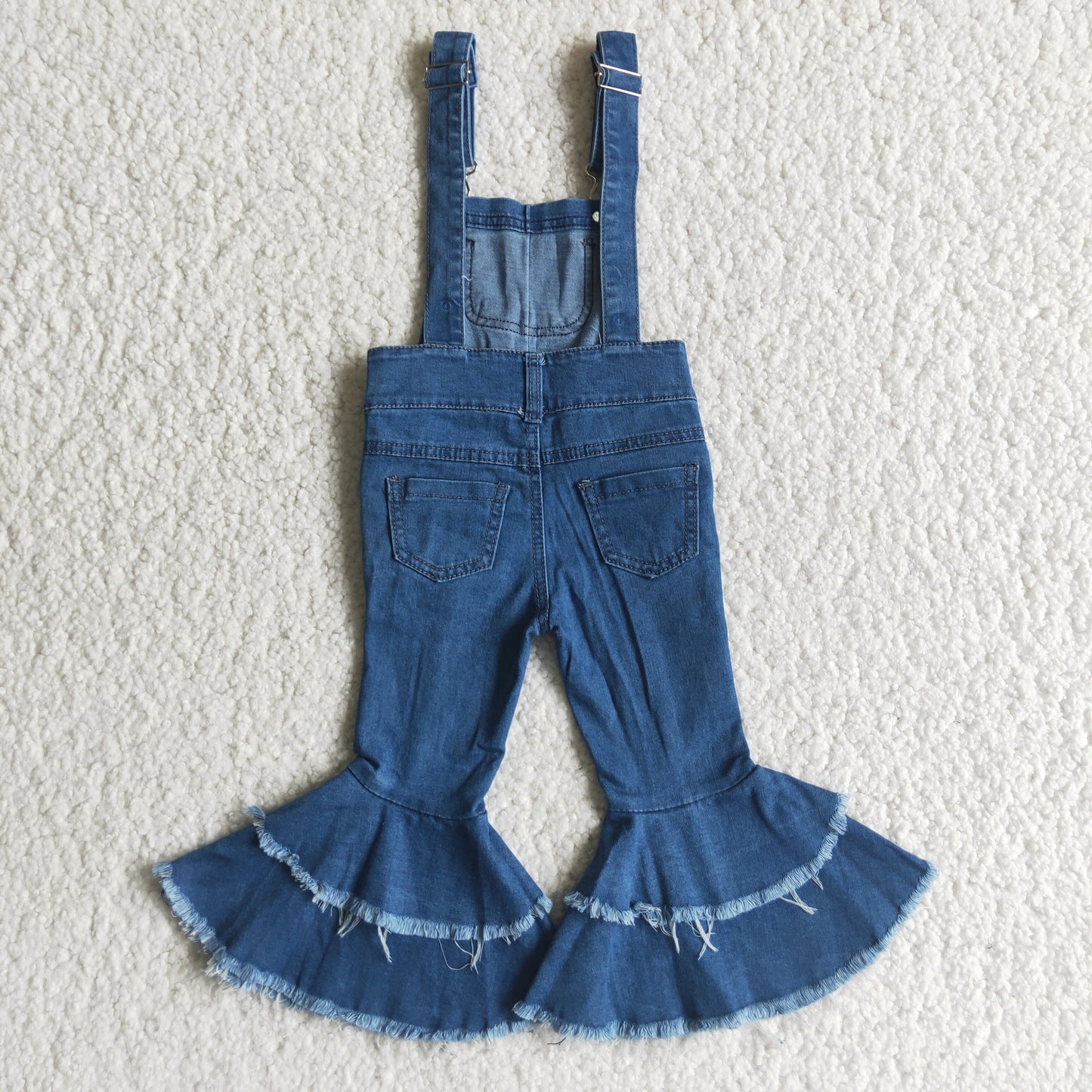 Girl Blue Denim Overalls