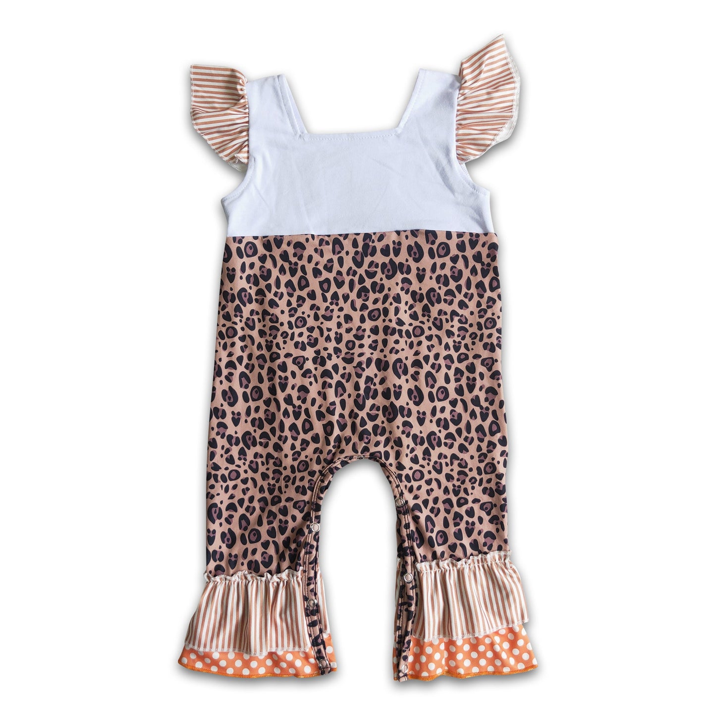 Baby Pumpkin Applique Romper