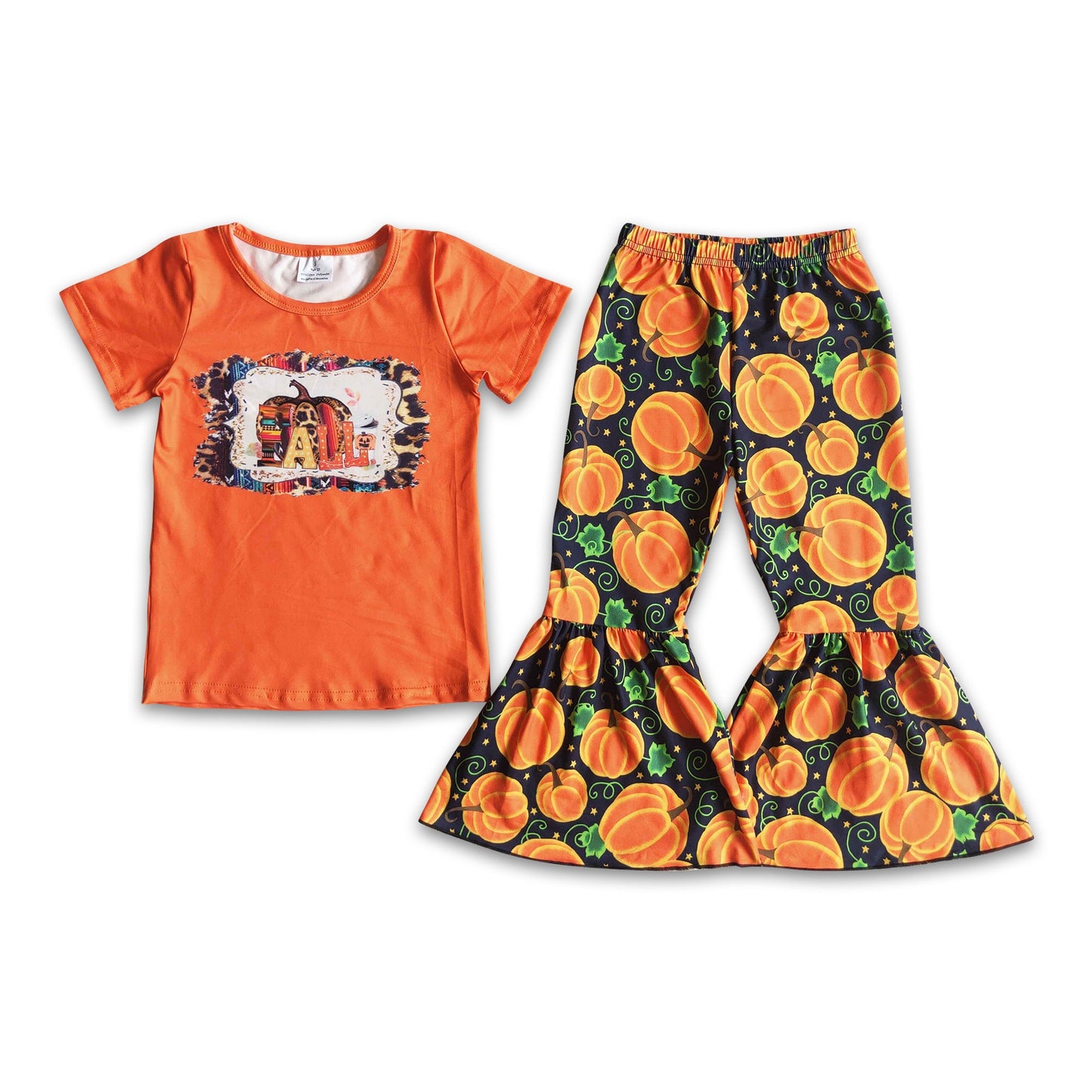 Girl Fall Pumpkin Outfit