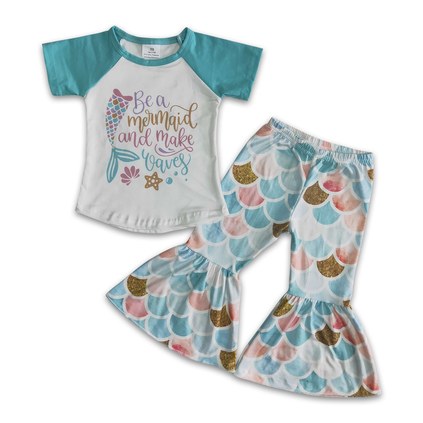 Mermaid Bell Pants Outfit