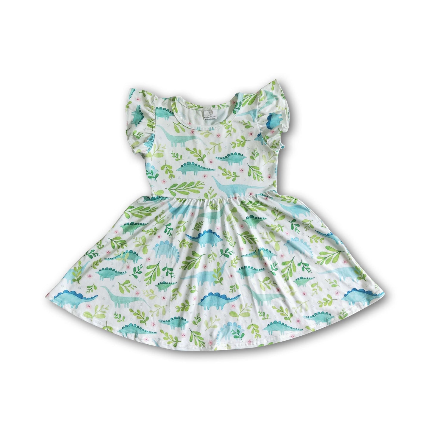 Girl Dinosaur Twirl Dresses