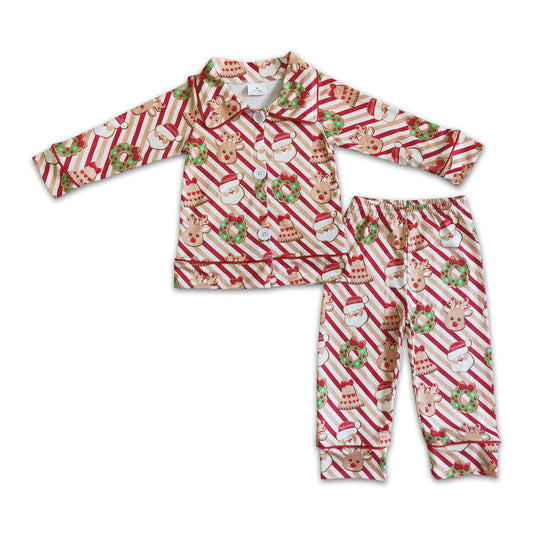 Cute print boy clothes Christmas sleep wear