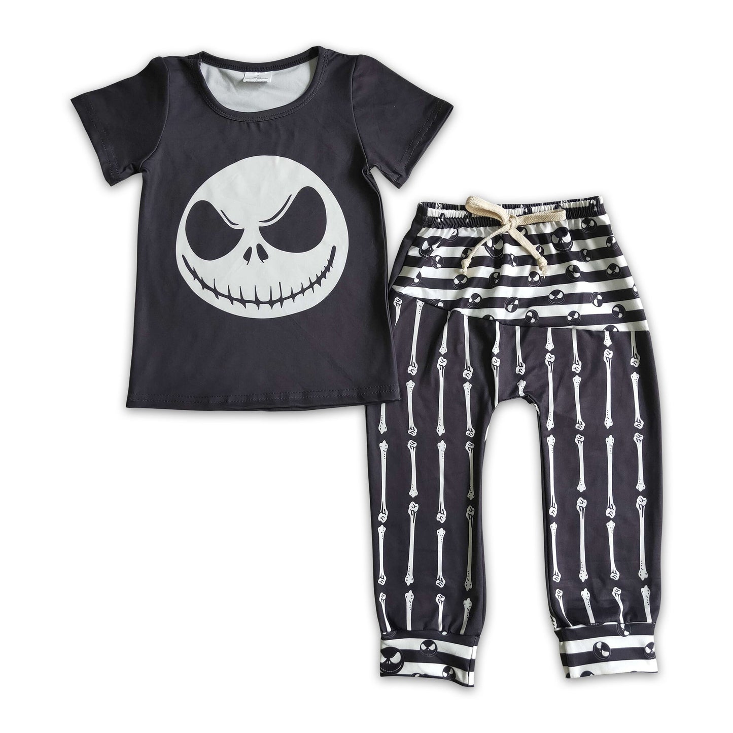 Boy Halloween Skull Outfits