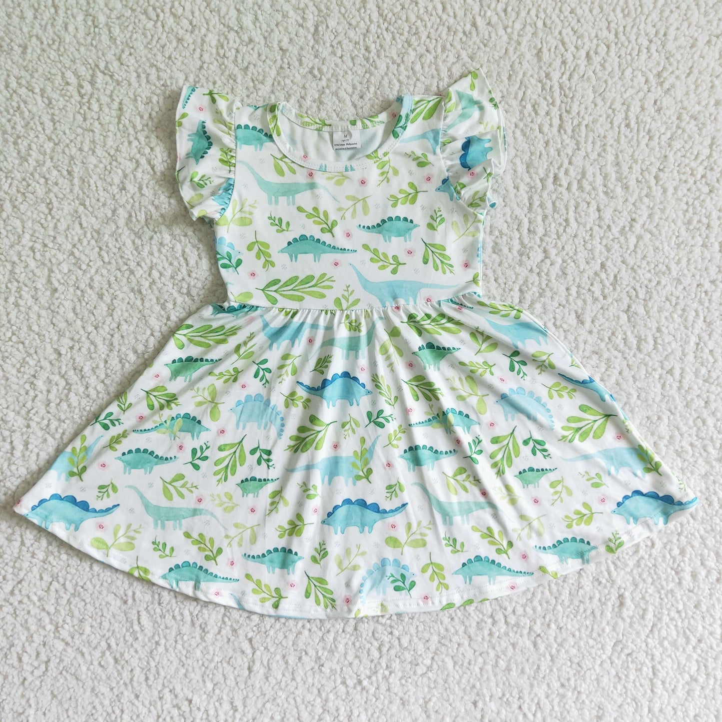 Girl Dinosaur Twirl Dresses