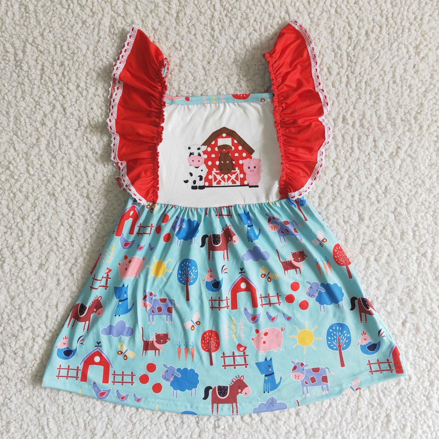 Girl Farm House Dress