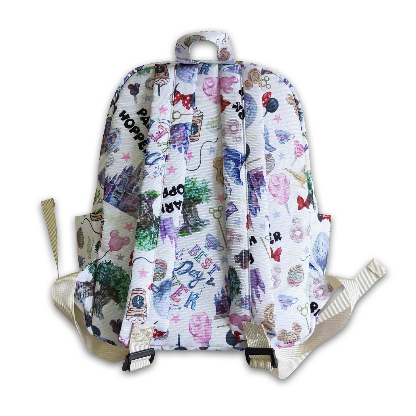 Cute magic print kids girls back to school bags