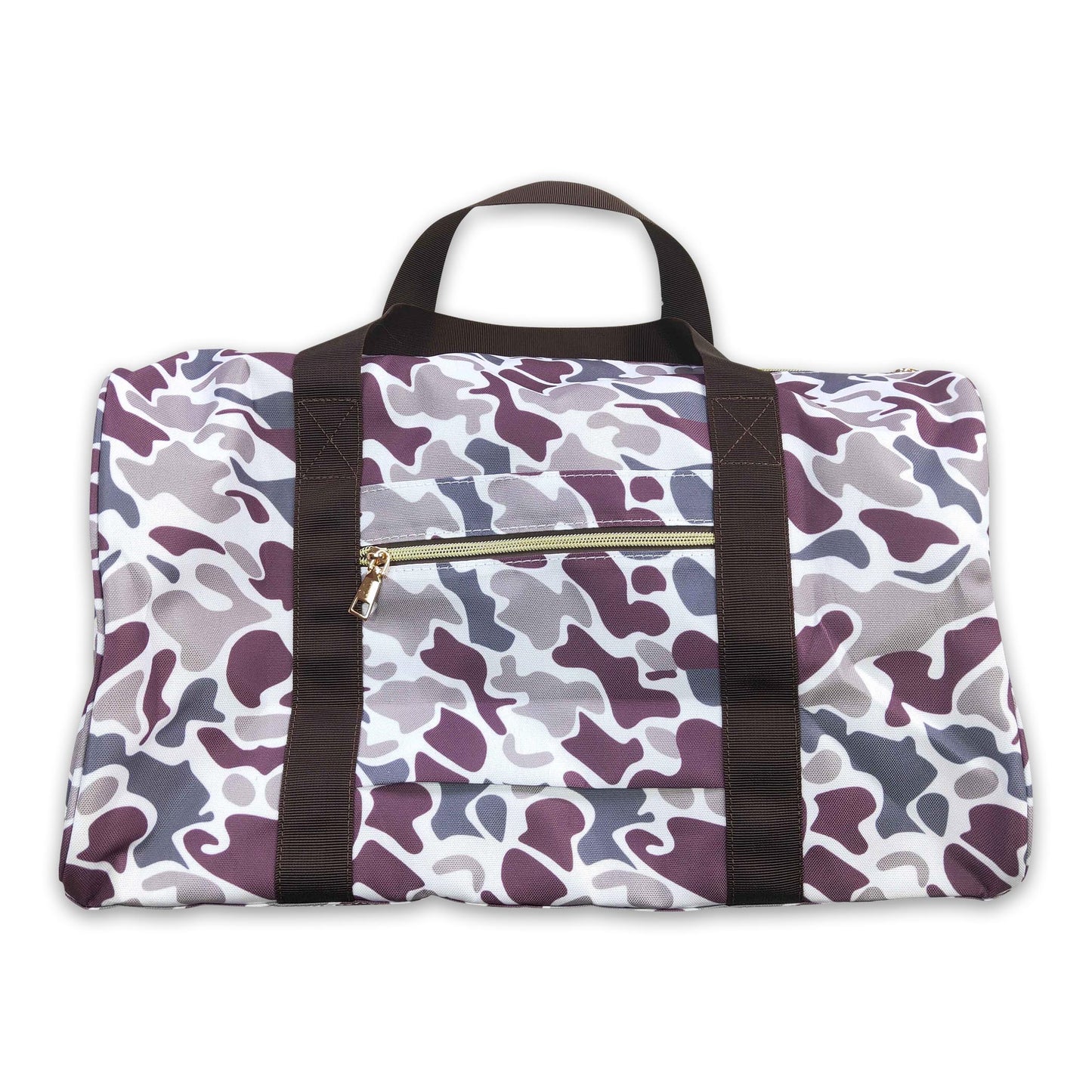 Camo print travel gym bags