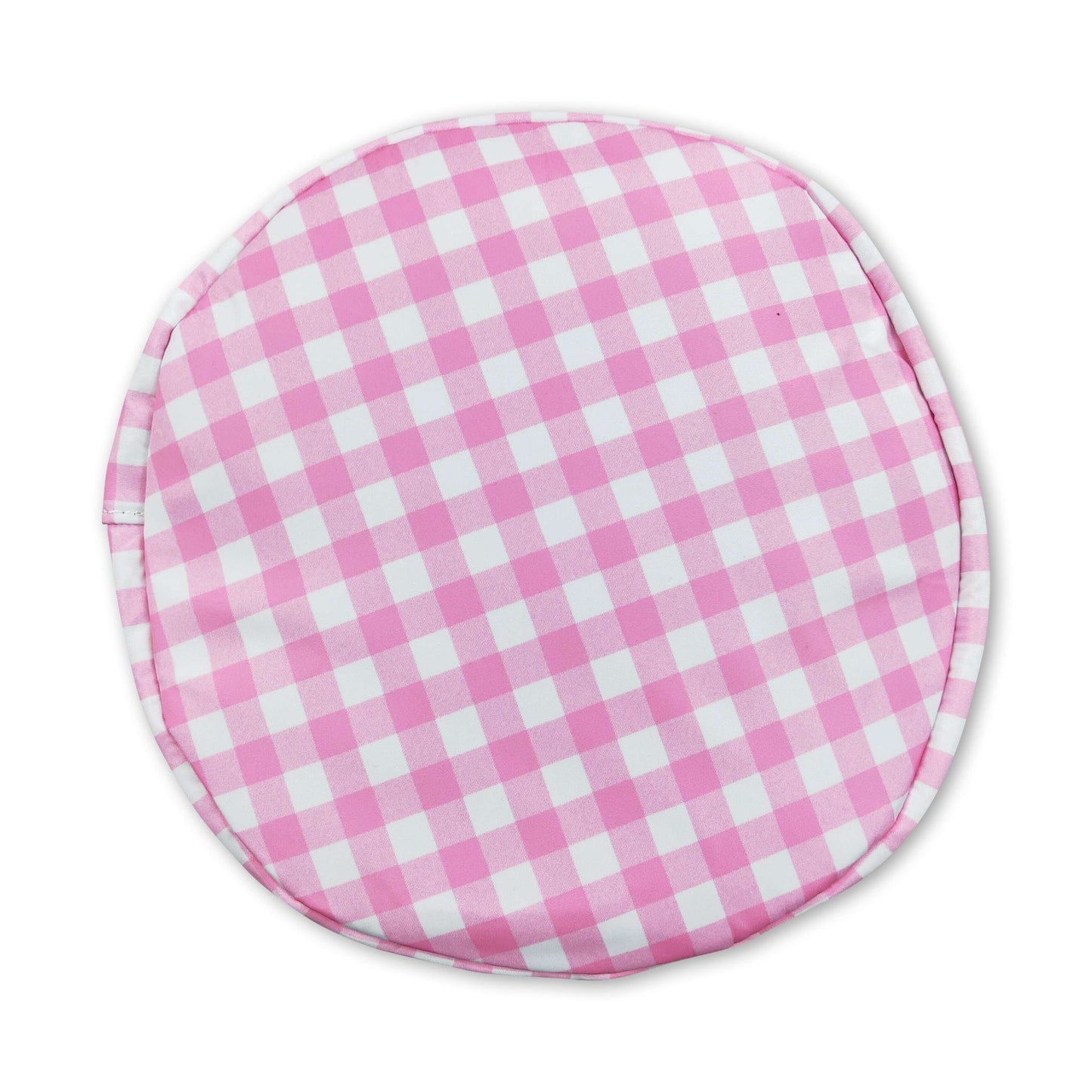 Pink plaid ruffle bunny kids girls easter basket