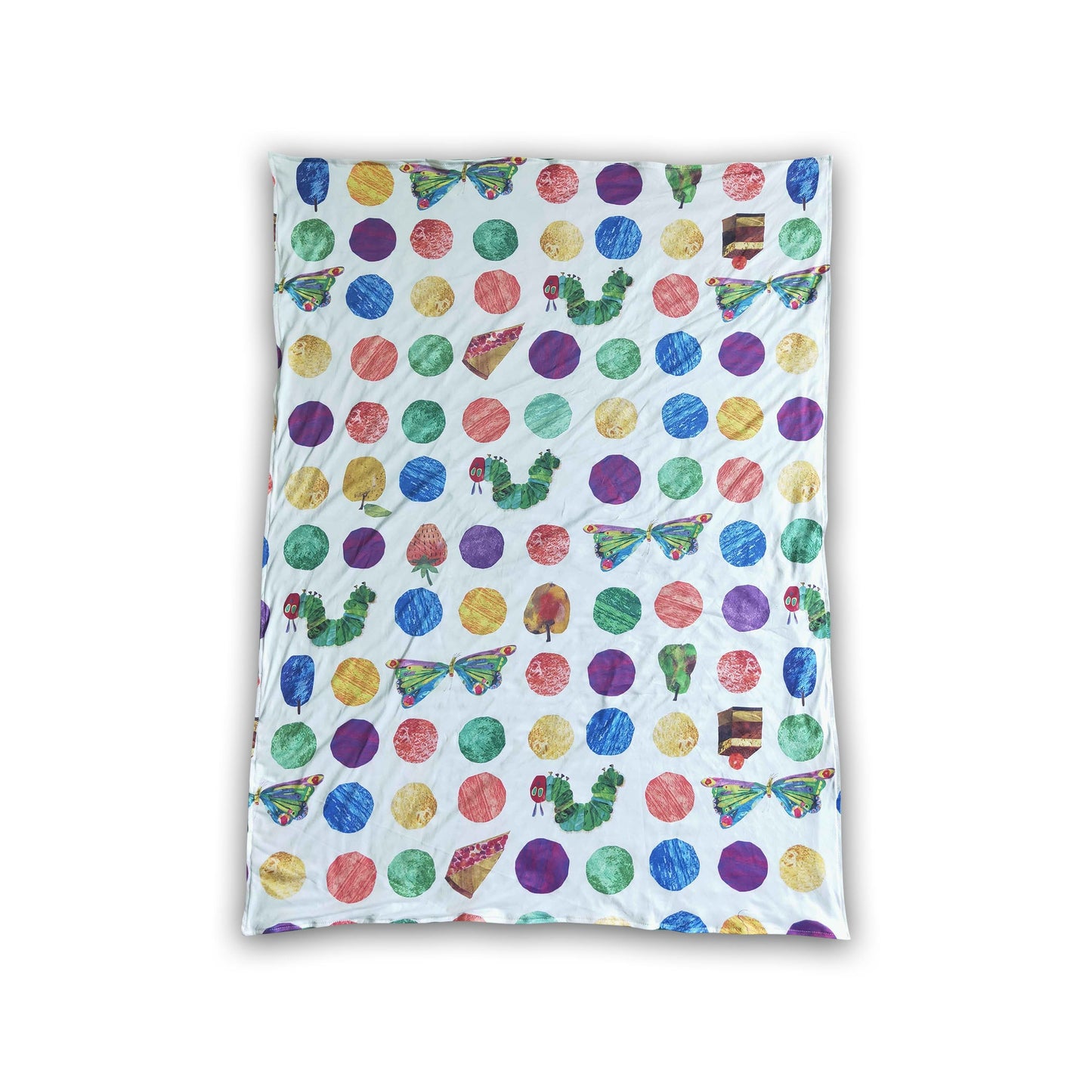 Butterfly green baby kids blankets