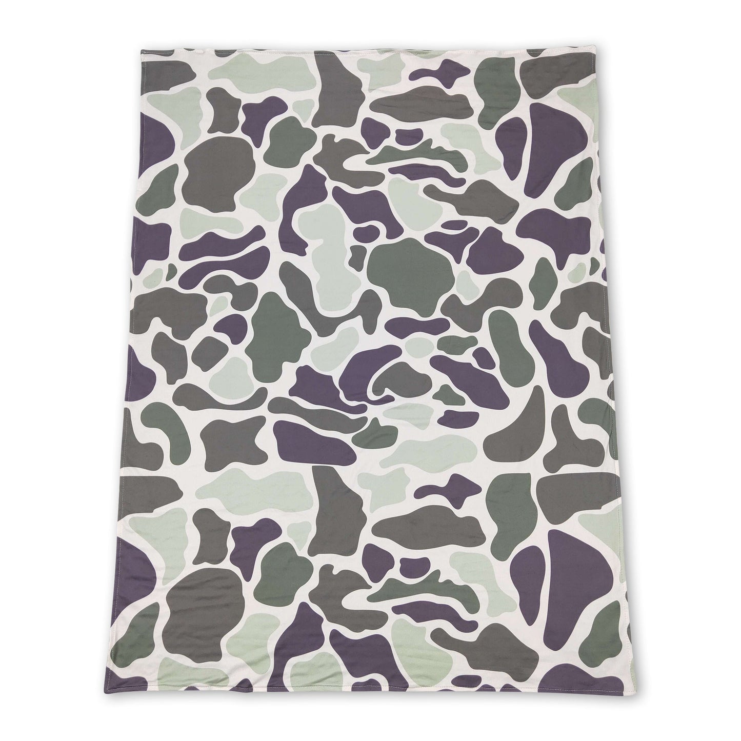 Olive camo baby kids hunting blankets