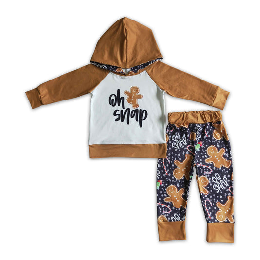 Oh snap gingerbread boy Christmas clothing