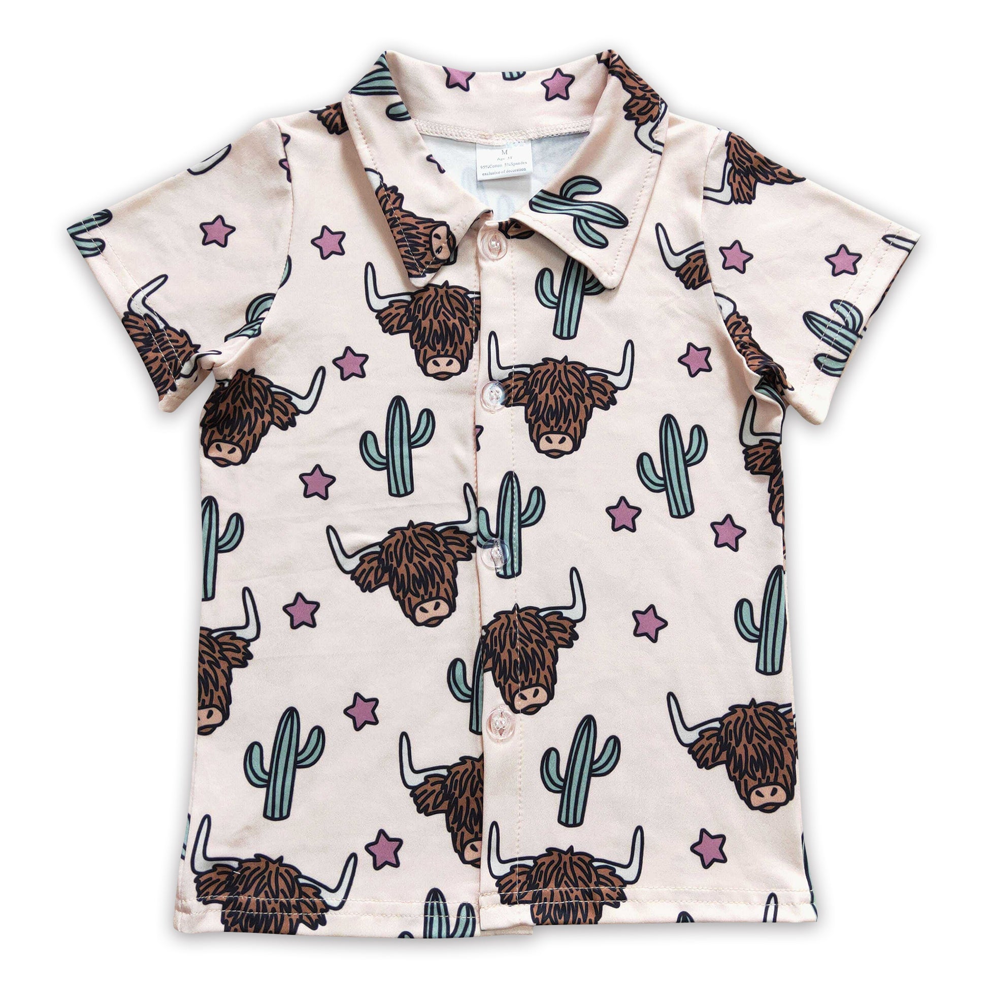 baby boy cactus shirt