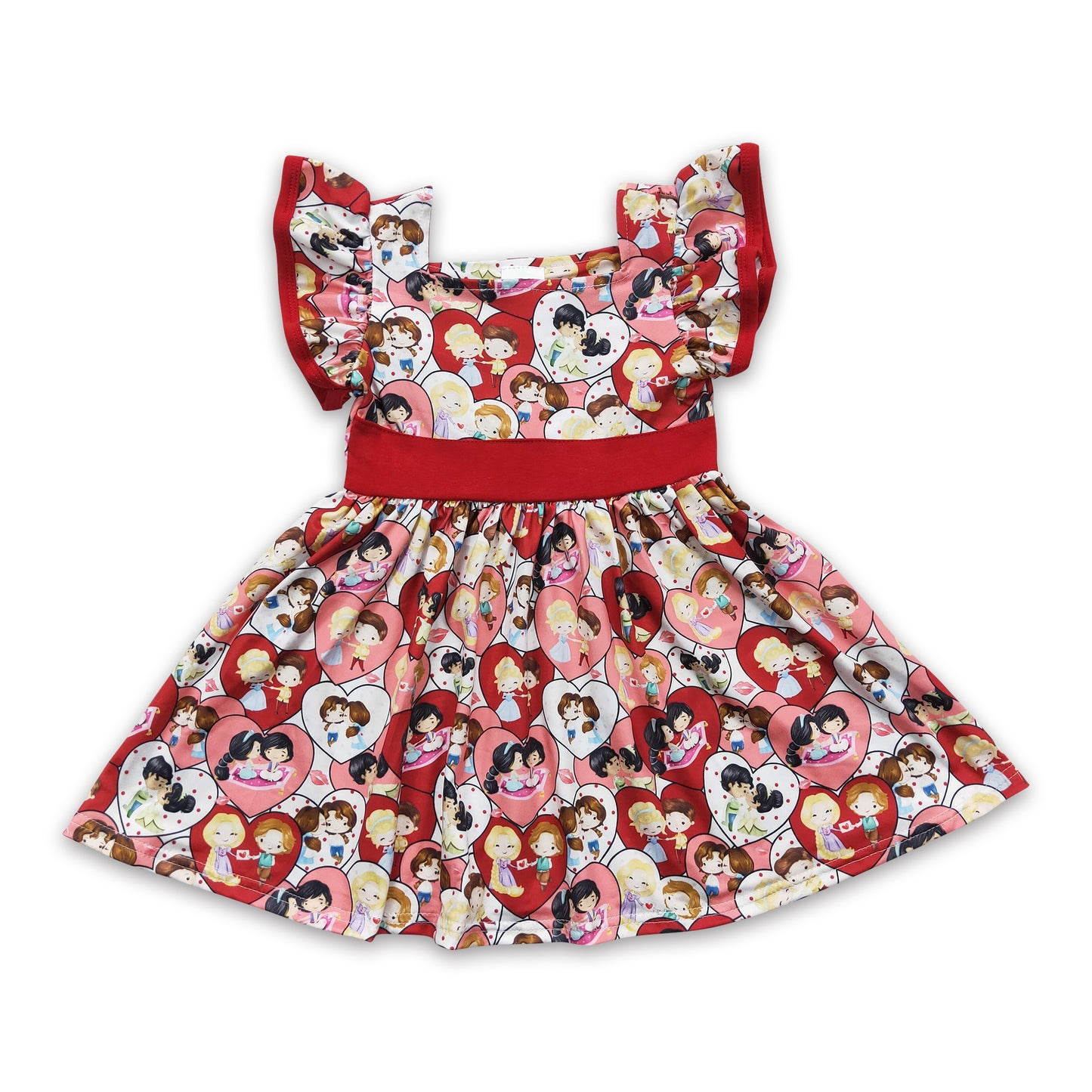 Girl Heart twirl Dresses