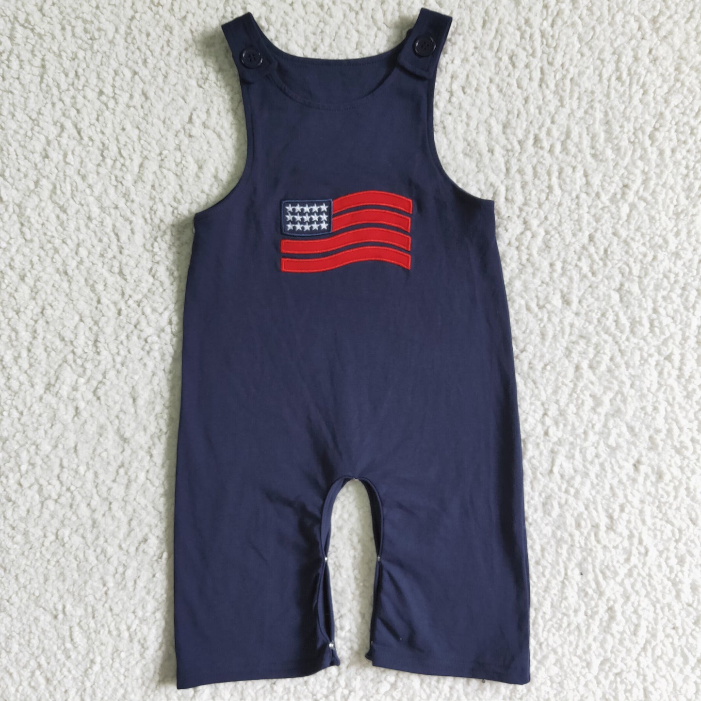 Boy Flag Romper