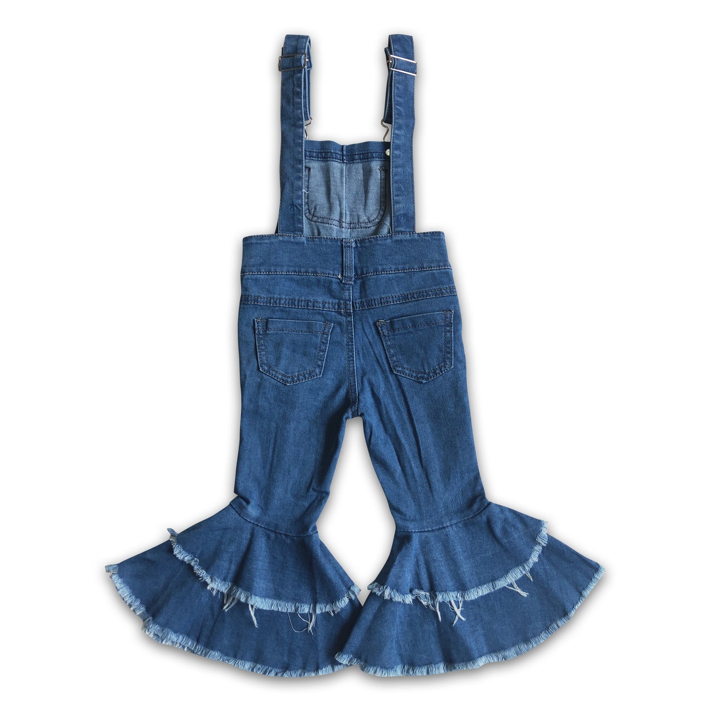 Girl Blue Denim Overalls