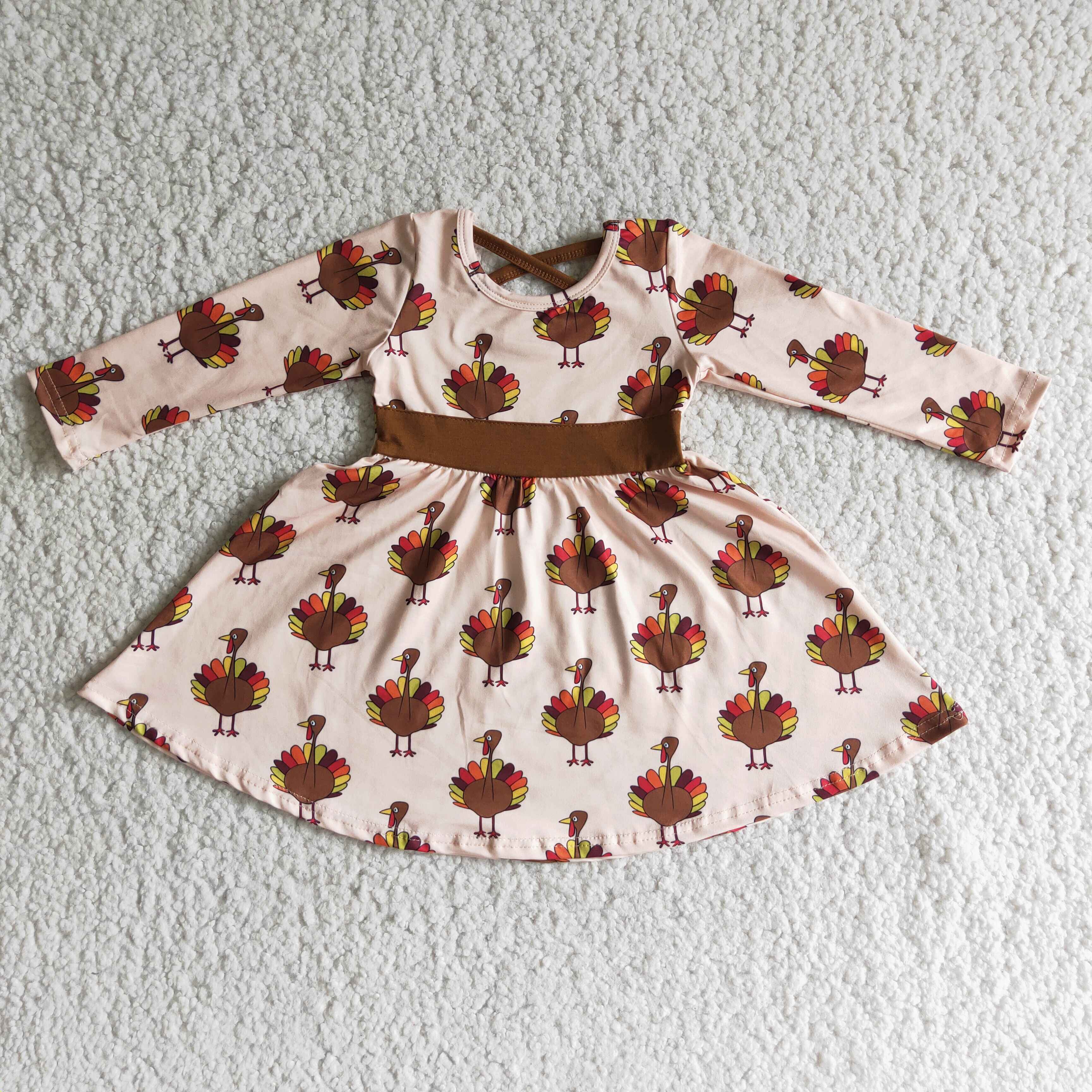 Girls thanksgiving outlet dress