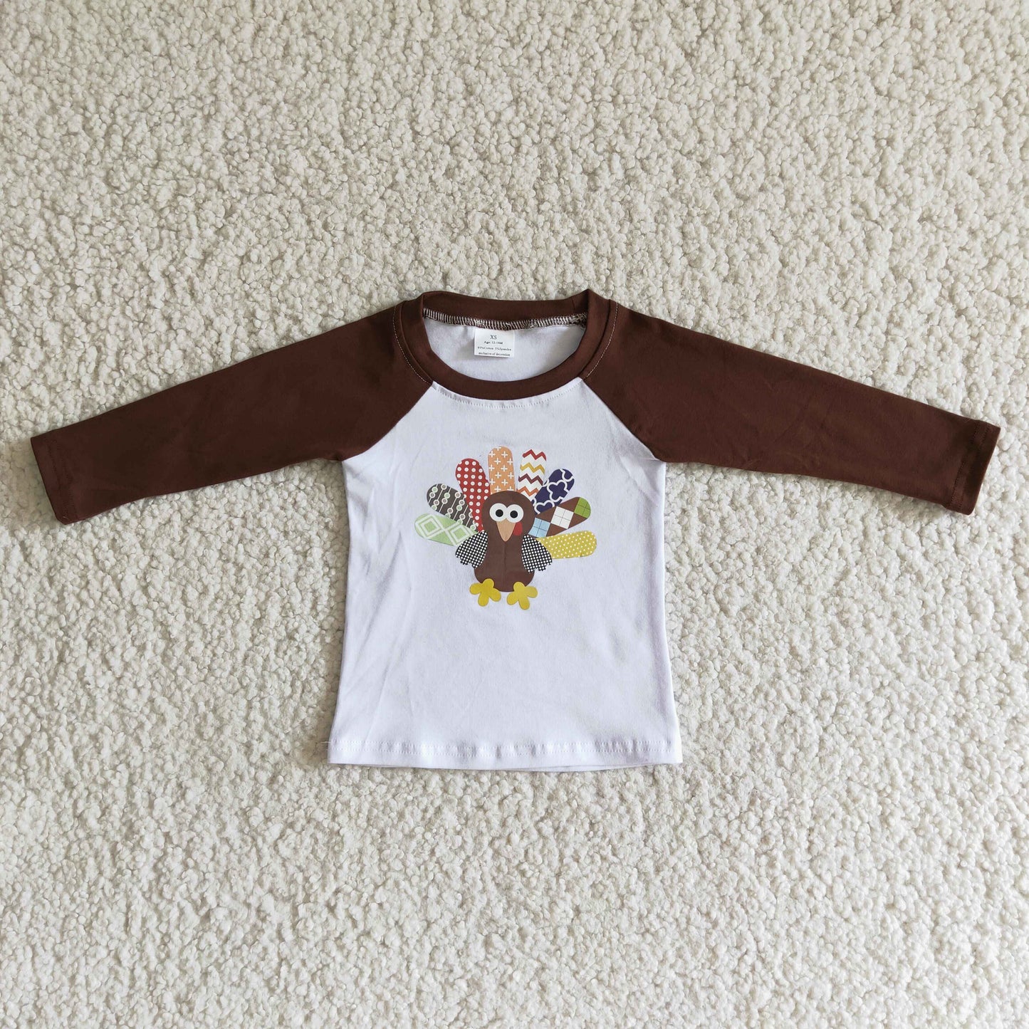 Boy Turkey Long sleeve shirt