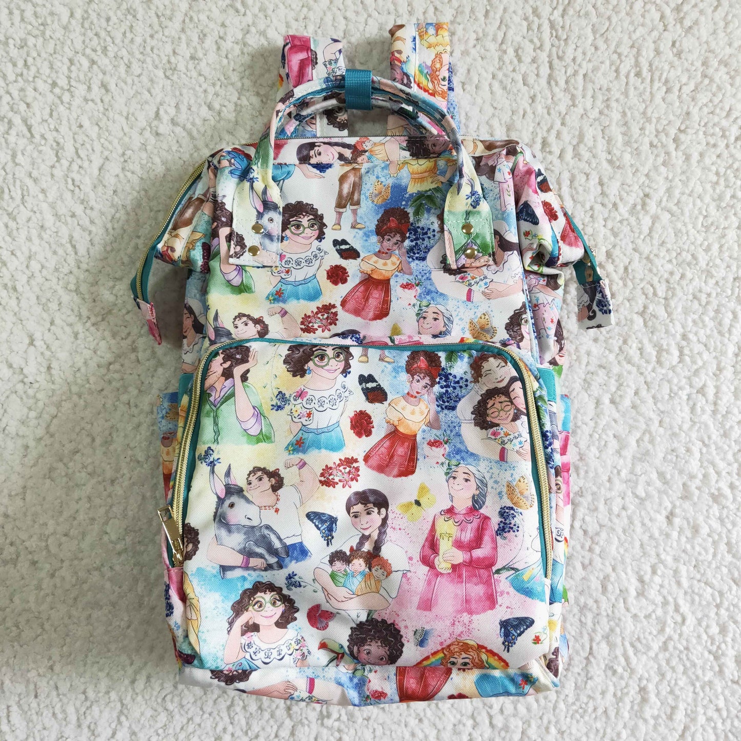 Cute print magic bag backpack