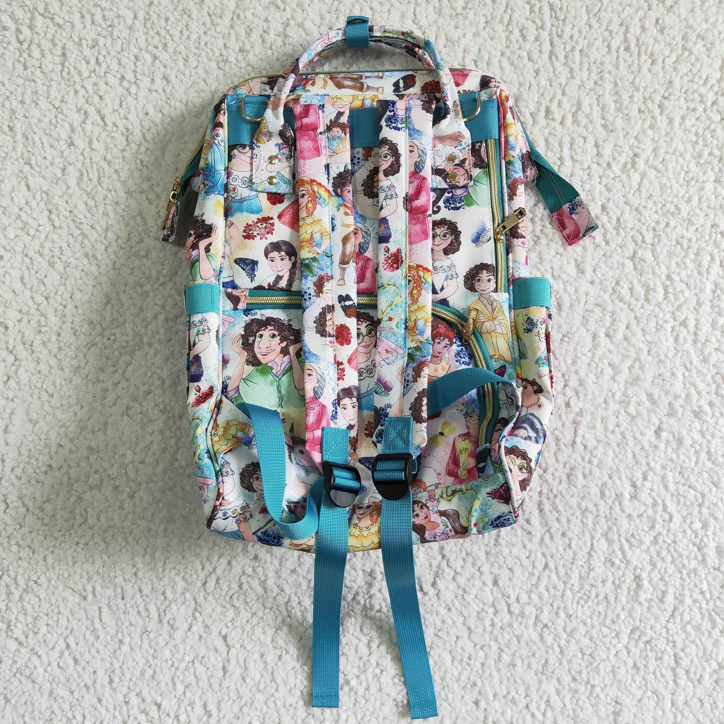 Cute print magic bag backpack