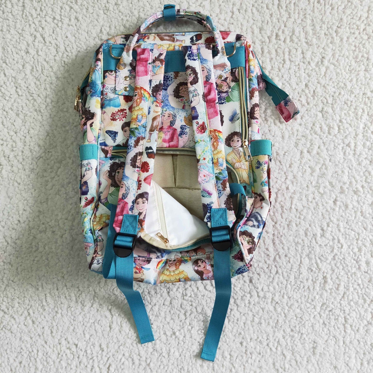 Cute print magic bag backpack