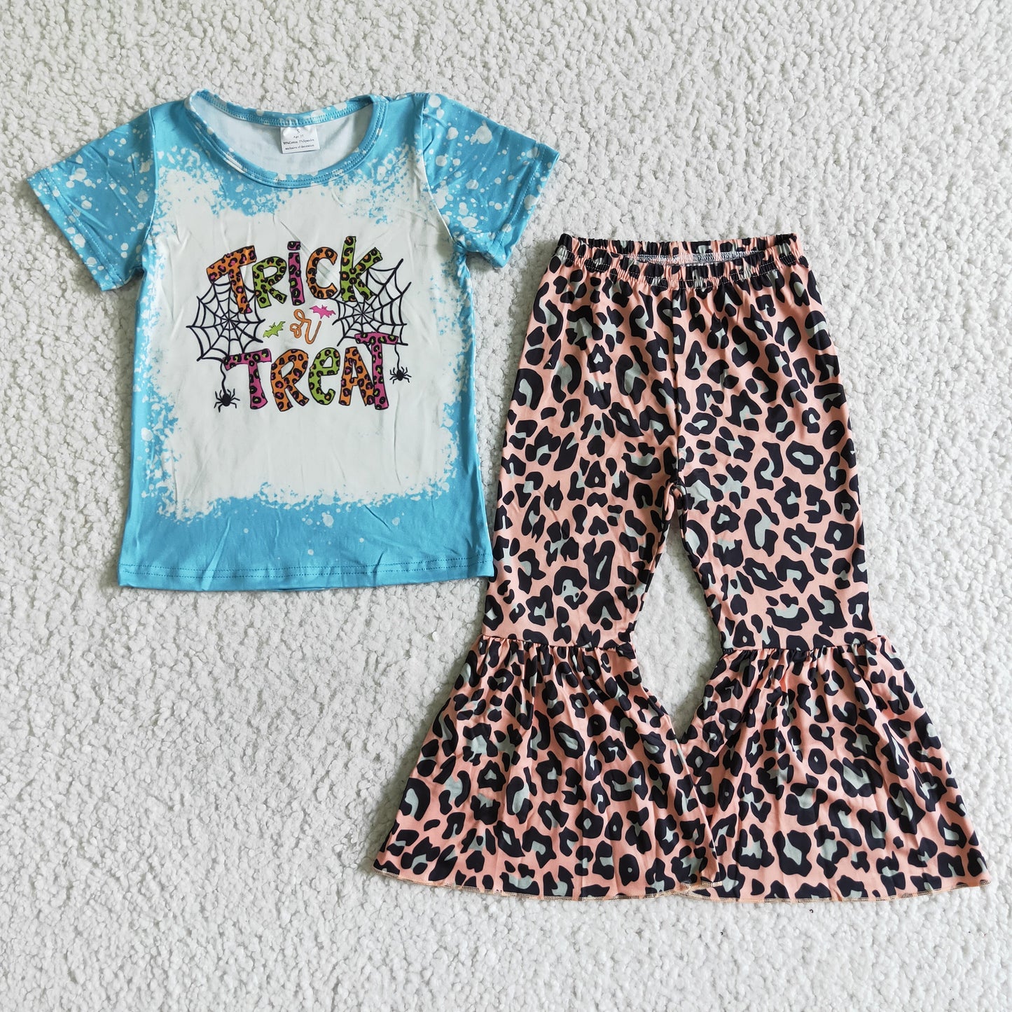 Girl Trick Treat Leopard Outfit