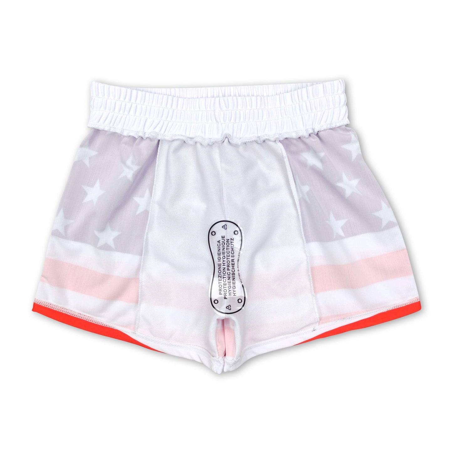 Stars stripe 4th of july boy swim trunks