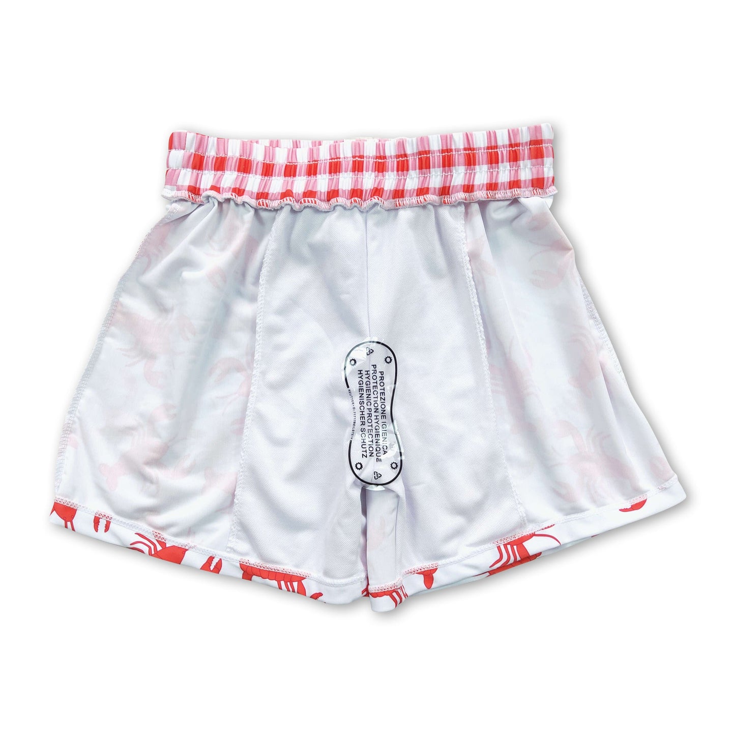 Crawfish kids boy summer swim trunks