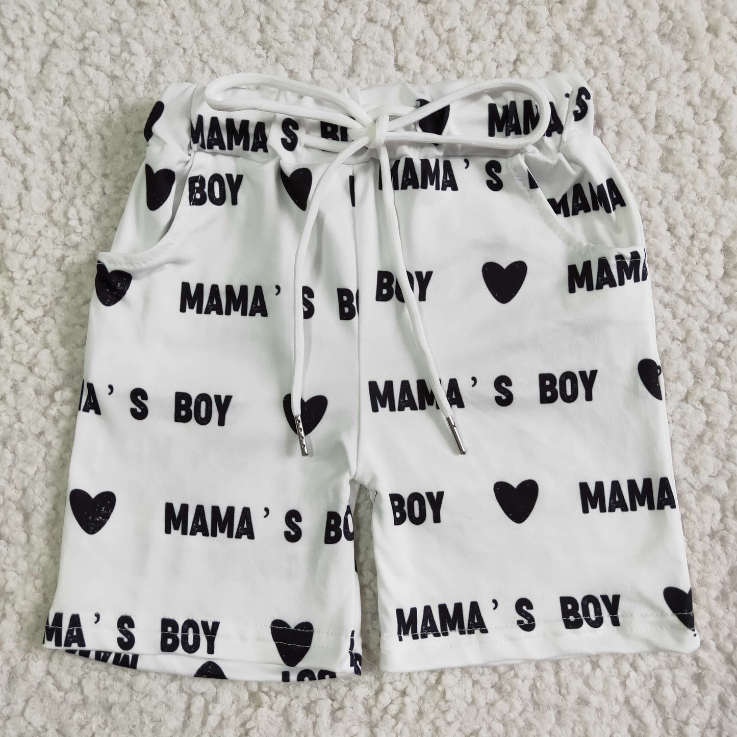 MAMA'S boy pocket boy summer shorts