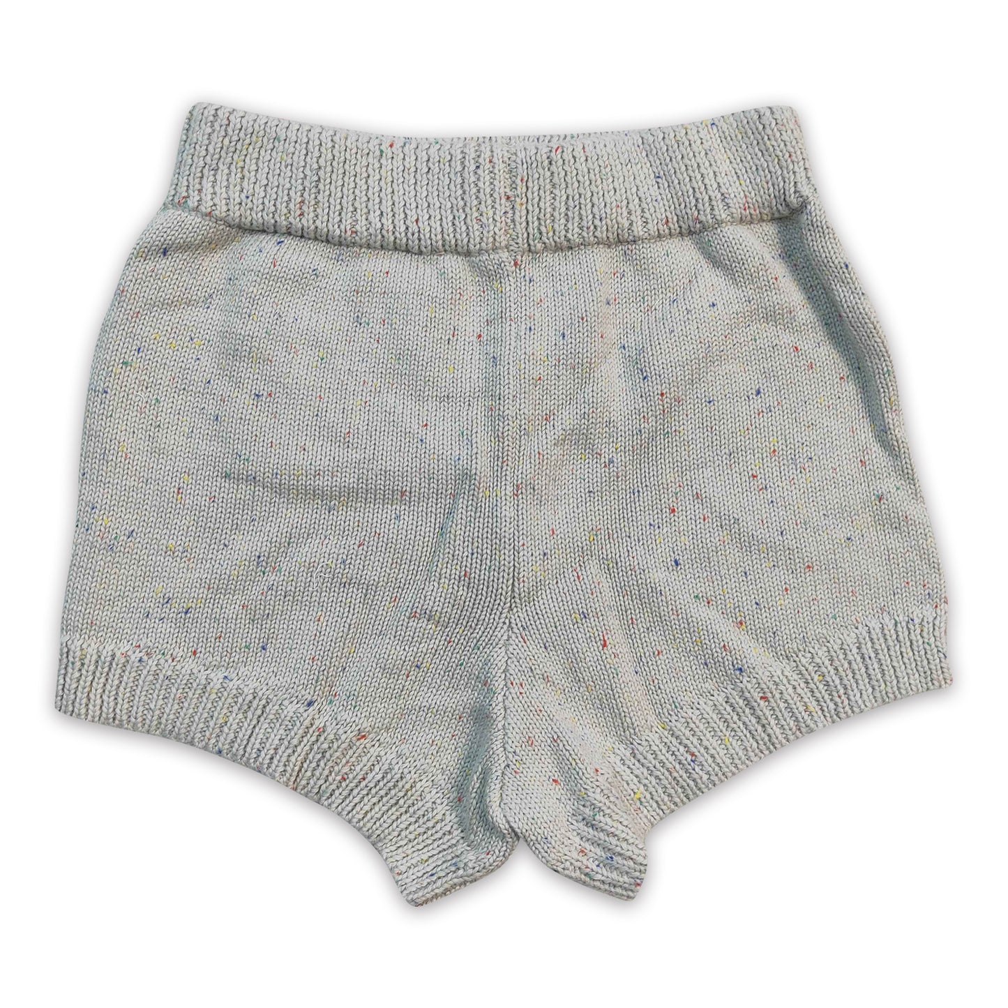 Grey pockets thick kids girls winter shorts